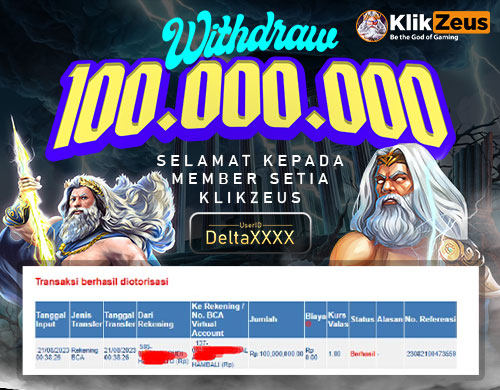 Banner WD 100 juta klikzeus