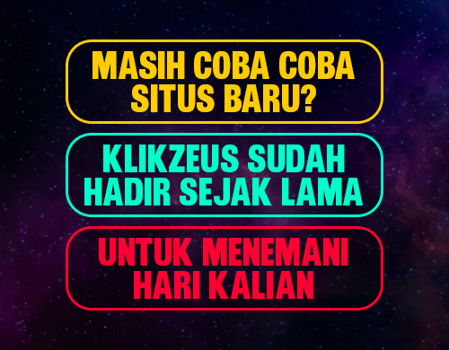 Banner tetap bermain di situs klikzeus