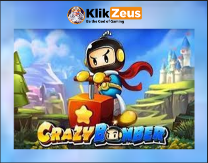 Banner Crazy Bomber di situs slot Klikzeus