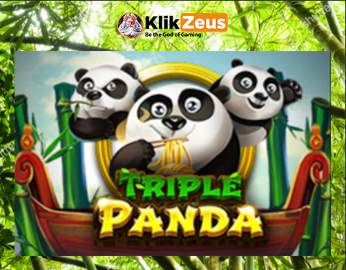 Banner Slot Triple Panda Klikzeus