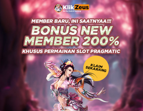 Banner new member 200% klikzeus