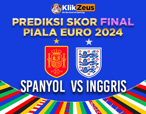 Prediksi Skor Final Piala Euro 2024: Spanyol Vs Inggris